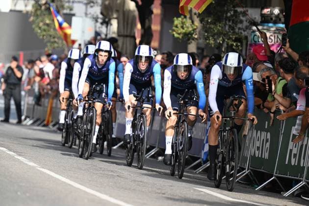 27-08-2025 Vuelta A Espana; Tappa 05 Figueres - Figueres; 2025, Israel - Premier Tech; Figueres; 