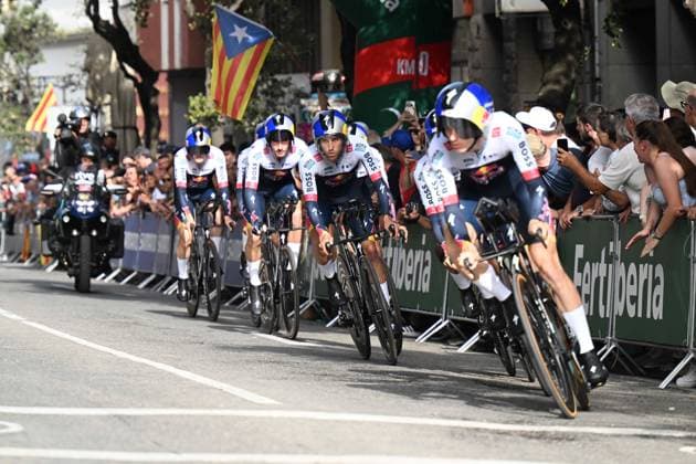 27-08-2025 Vuelta A Espana; Tappa 05 Figueres - Figueres; 2025, Red Bull - Bora Hansgrohe; Figueres; 