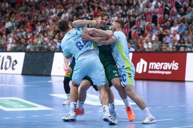 27 08 2025, xgox, Handball, Daikin HBL, TSV Hannover Burgdorf VfL Gummersbach v l Hannover