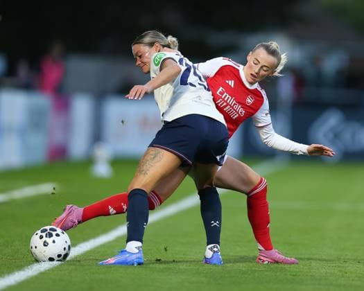 Football, England, Women, Test match, FC Arsenal - West Ham United