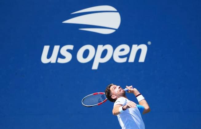 Cameron Norrie in second round action 2025 US Open, Day Four, USTA Billie Jean King National Tennis Center, New York, USA - 27 Aug 2025New York USTA Billie Jean King National T New York (NY) United States of America  Copyright: xJavierxGarcia Shutterstockx 15457575ah