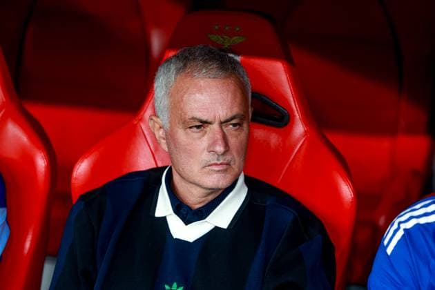 JosÃ Mourinho head coach of Fenerbahce during the UEFA Champions League play-off second leg match between SL Benfica and Fenerbahce at Estadio da Luz on August 27, 2025 in Lisbon, Portugal. UEFA Champions League play-off 2nd Leg - SL Benfica vs Fenerbahce (Valter Gouveia SPP) Copyright: xValterxGouveia SPPx spp-en-VaGo-VG_L9678