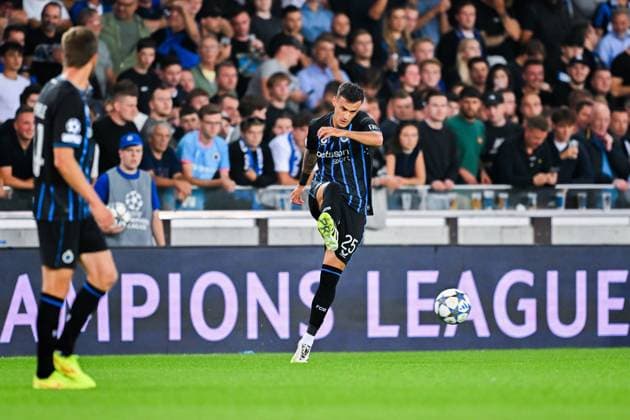 Club Brugge v Rangers FC - UEFA Champions League BRUGGE, BELGIUM - AUGUST 27 : Stankovic Aleksandar midfielder of Club Brugge in action during the UEFA Champions League 2025 26 play-off round second leg between Club Brugge and Rangers FC on August 27, 2025 in Brugge, Belgium, 27 08 2025 Brugge Belgium  Copyright: xTomasxSiskx