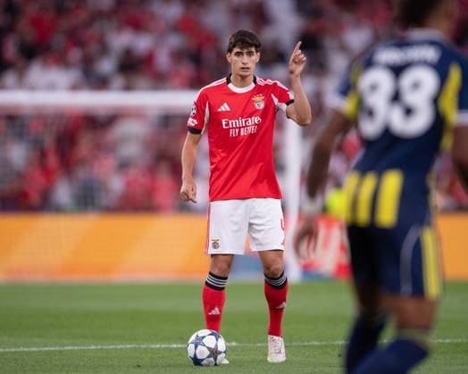 August 27, 2025, Lisboa, Lisboa, Portugal: ANTONIO SILVA from SL Benfica seen on action during the UEFA Champions League playoff match between SL Benfica and Fenerbahce SK at Estadio do Lisboa e Benfica on August 27, 2025 in Lisboa, Portugal. Lisboa Portugal - ZUMAl192 20250827_zsp_l192_032 Copyright: xMiguelxLemosx