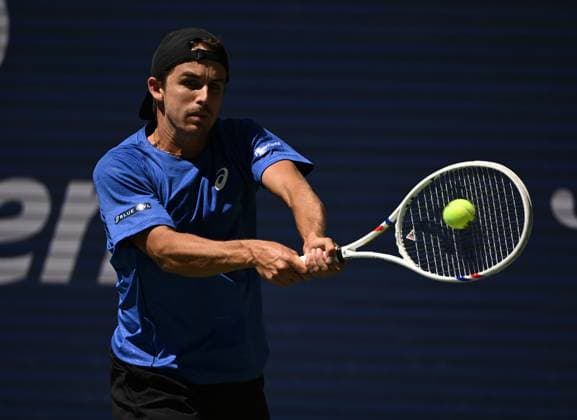 FLUSHING NY- AUGUST 27: Novak Djokovic Vs Zachary Svajda on Arthur Ashe Stadium at the USTA Billie Jean King National Tennis Center on August 27, 2025 in Flushing Queens. Copyright: xmpi04x