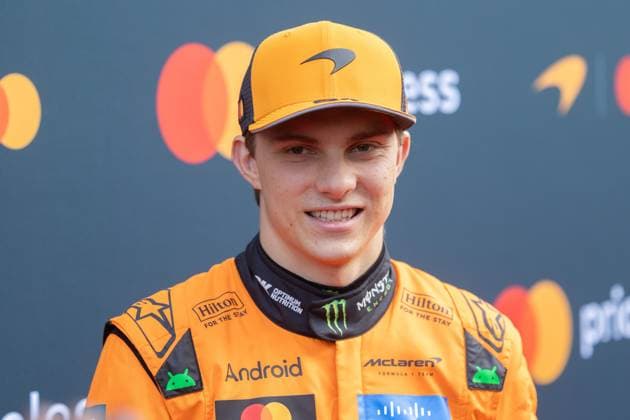 Amsterdam, The Netherlands, 2025-08-27 17:31:12 August 27, 2025, Westergas, Amsterdam, Netherlands. Mastercard McLaren Formula 1 fan event. Pictured: Oscar Piastri. Photo: NL Beeld David Heukers Credit: NL Beeld Heukers Media  Copyright: xx x