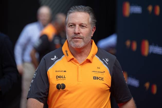 Amsterdam, The Netherlands, 2025-08-27 17:33:47 August 27, 2025, Westergas, Amsterdam, NL. Mastercard McLaren Formula 1 fan event. Pictured: Zak Brown. Photo: NL Beeld David Heukers Credit: NL Beeld Heukers Media  Copyright: xx x
