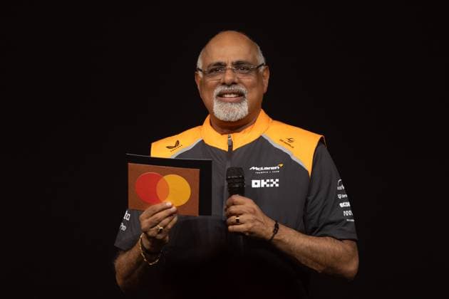 Amsterdam, The Netherlands, 2025-08-27 17:47:05 August 27, 2025, Westergas, Amsterdam, Netherlands. Mastercard McLaren Formula 1 fan event. Pictured: Raja Rajamannar. Photo: NL Beeld David Heukers Credit: NL Beeld Heukers Media  Copyright: xx x