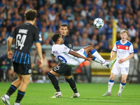 Danilo of Rangers during the Champions League second leg play off match at the Jan Breydel Stadium, Brugge. Club Brugge v Rangers - UEFA - Champions League Play-offs - Jan Breydel Stadium, Belguim - 27 Aug 2025Brugge Jan Breydel Stadium Belgium EDITORIAL USE ONLY  Copyright: xO Rourke RangersxFC Shutterstockx 15459058ek