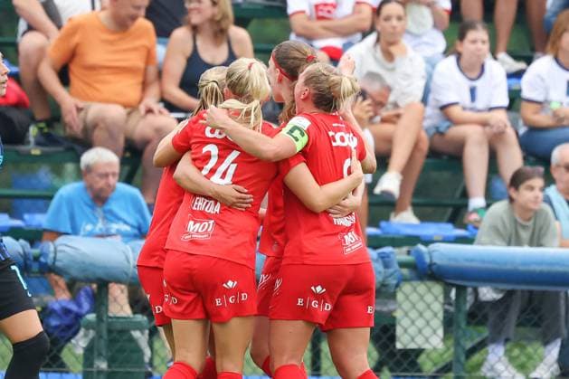 exultation after the win of Sk Brann during SK Brann vs Inter - FC Internazionale, UEFA Champions League Women football match in Milan, Italy, August 27 2025  Copyright: xRobertaxCorradin IPAxSportx xipa-agency.netx xx IPA_63410618 IPA_Agency_IPA63410618