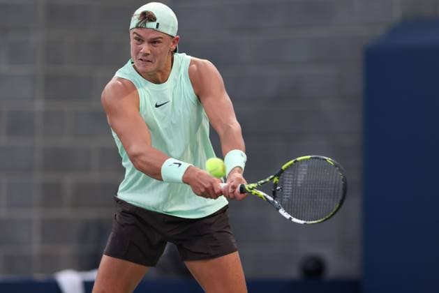 Holger Rune, USTA Billie Jean King National Tennis Center, Flushing Meadows, New York, USA Copyright: xJuergenxHasenkopfx