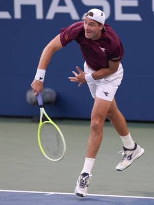 Jan Lennard Struff GER , USTA Billie Jean King National Tennis Center, Flushing Meadows, New York, USA Copyright: xJuergenxHasenkopfx
