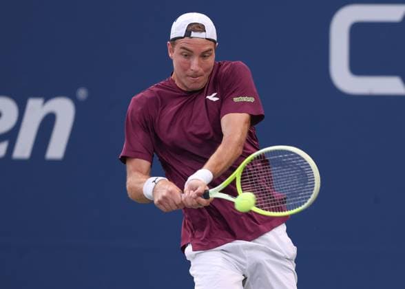 Jan Lennard Struff GER , USTA Billie Jean King National Tennis Center, Flushing Meadows, New York, USA Copyright: xJuergenxHasenkopfx