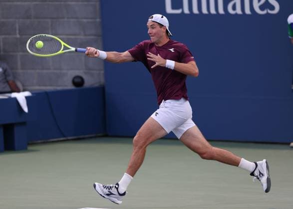 Jan Lennard Struff GER , USTA Billie Jean King National Tennis Center, Flushing Meadows, New York, USA Copyright: xJuergenxHasenkopfx