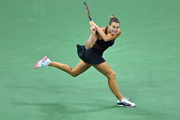 US Open - Second Round Aryna Sabalenka (RUS) during her second round match at the 2025 US Open at Billie Jean National Tennis Center in New York City, NY, USA, on August 27, 2025. Photo by Corinne Dubreuil ABACAPRESS.COM New York city United States  Copyright: xDubreuilxCorinne ABACAx