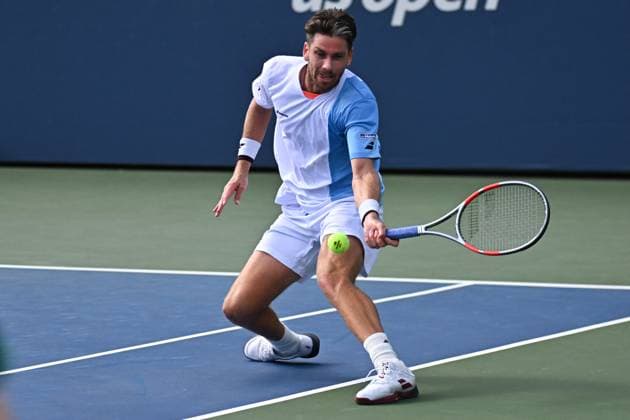 US Open - Second Round Cameron Norrie (GBR) during his second match round at the 2025 US Open at Billie Jean National Tennis Center in New York City, NY, USA, on August 27, 2025. Photo by Corinne Dubreuil ABACAPRESS.COM New York city United States  Copyright: xDubreuilxCorinne ABACAx