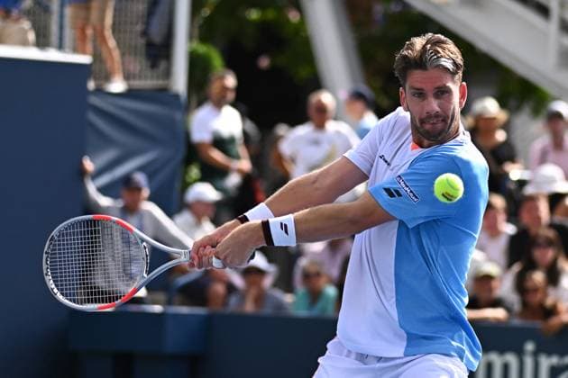 US Open - Second Round Cameron Norrie (GBR) during his second match round at the 2025 US Open at Billie Jean National Tennis Center in New York City, NY, USA, on August 27, 2025. Photo by Corinne Dubreuil ABACAPRESS.COM New York city United States  Copyright: xDubreuilxCorinne ABACAx