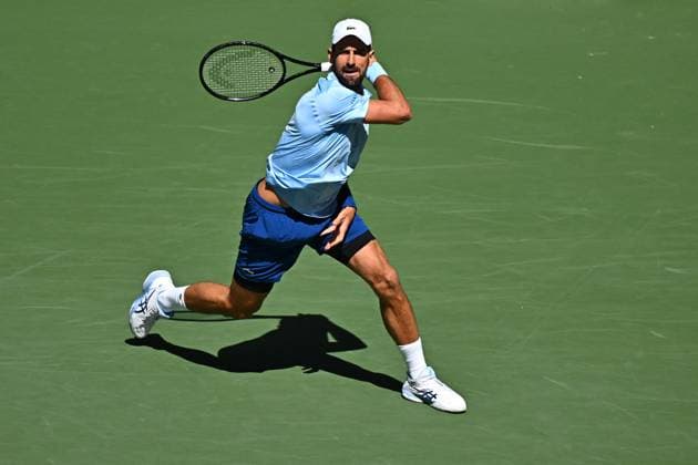 US Open - Second Round Novak Djokovic (SRB) during his second match round at the 2025 US Open at Billie Jean National Tennis Center in New York City, NY, USA, on August 27, 2025. Photo by Corinne Dubreuil ABACAPRESS.COM New York city United States  Copyright: xDubreuilxCorinne ABACAx