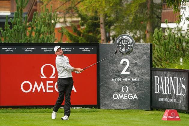 Golf, European Masters in Crans Montana