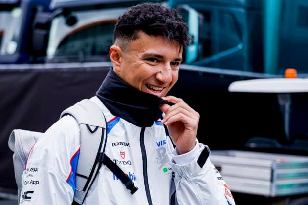 Isack Hadjar of France and Racing Bulls looks on prior to the start of the Formula 1 Heineken Dutch Grand Prix 2025 at Circuit Zandvoort on August 28, 2025 in Zandvoort, Netherlands Photo by Marcel ter Bals DeFodi Images