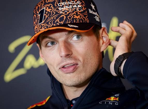 ZANDVOORT - Max Verstappen (Red Bull Racing) during the press conference, PK, Pressekonferenz at the Zandvoort Circuit ahead of the F1 Dutch Grand Prix on August 28, 2025, in Zandvoort, Netherlands. ANP SEM VAN DER WAL xVIxANPxSportx xxANPxIVx 534325108 originalFilename: 534325108.jpg