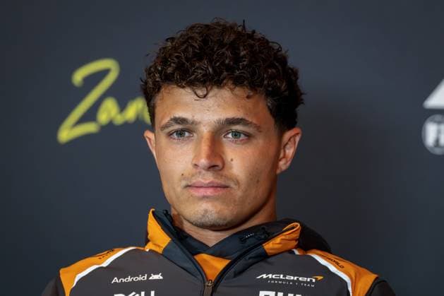 2025 Formula One Dutch Grand Prix Circuit Zandvoort, Zandvoort, Netherlands. 28.August.2025; Lando Norris of Great Britain and McLaren F1 Team attend the press conference, PK, Pressekonferenz during Formula One Italian Grand Prix Zandvoort Circuit Zandvoort Netherlands Copyright: xJayxHiranox