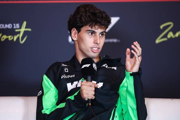 F1 - DUTCH GRAND PRIX 2025 BORTOLETO Gabriel (bra), Stake F1 Team Kick C45, portrait press conference, PK, Pressekonferenz during the 2025 Formula 1 Heineken Dutch Grand Prix, 15th round of the 2025 FIA Formula One World Championship, WM, Weltmeisterschaft from August 29 to 31, 2025 on the Zandvoort Circuit, in Zandvoort, Netherlands - ZandvoortNetherlands  Copyright: xEricxAlonsox