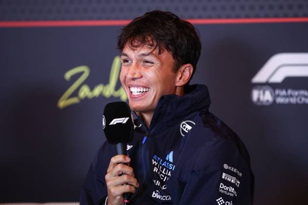 F1 - DUTCH GRAND PRIX 2025 ALBON Alexander (tha), Williams Racing FW47, portrait press conference, PK, Pressekonferenz during the 2025 Formula 1 Heineken Dutch Grand Prix, 15th round of the 2025 FIA Formula One World Championship, WM, Weltmeisterschaft from August 29 to 31, 2025 on the Zandvoort Circuit, in Zandvoort, Netherlands - ZandvoortNetherlands  Copyright: xEricxAlonsox