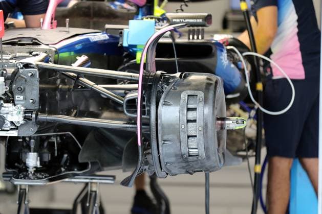 Zandvoort, Netherlands August 28 31, 2025 FIA Formula 1 World Championship Dutch Grand Prix 2025 Media Day Thursday In the picture Technology Details, BWT Alpine Formula One Team, Formula 1 Technology Alpine, Circuit Zandvoort Copyright: xFotostandx xHorstxBernhardtx