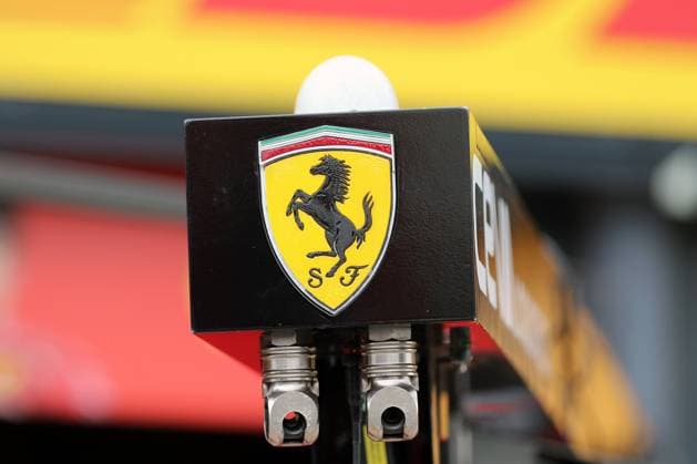 Zandvoort, Netherlands August 28 31, 2025 FIA Formula 1 World Championship Dutch Grand Prix 2025 Media Day Thursday In the picture Ferrari Logo Circuit Zandvoort Copyright: xFotostandx xHorstxBernhardtx