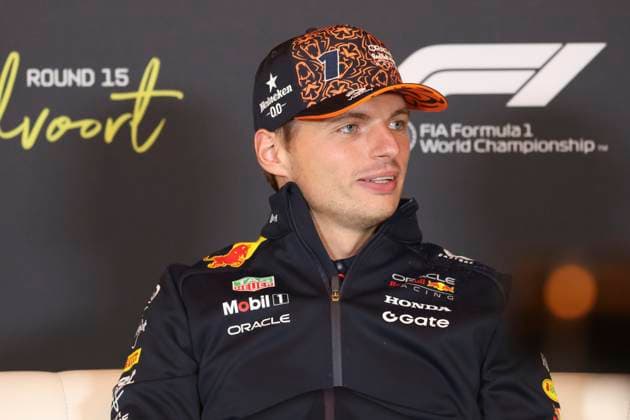F1 Grand Prix of Netherlands - Previews Max Verstappen of the Netherlands and Oracle Red Bull Racing attends the press conference, PK, Pressekonferenz ahead of the Formula 1 Heineken Dutch Grand Prix at Circuit Zandvoort in Zandvoort, Netherlands, on August 28, 2025. Zandvoort Netherlands  Copyright: xPiotrxZajacx originalFilename:zajac-formula1250828_nprBs.jpg