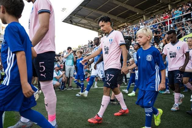 250828 during the second leg UEFA Europa League play off football match between SK Sigma Olomouc and Malmö FF on August 28, 2025 in Olomouc Photo Petter Arvidson BILDBYRAN kod PA PA1072 fotboll football soccer fotball uefa europa league europa league malmö ff sk sigma olomouc bbeng playoff  Copyright: PETTERxARVIDSON BB250828PA074