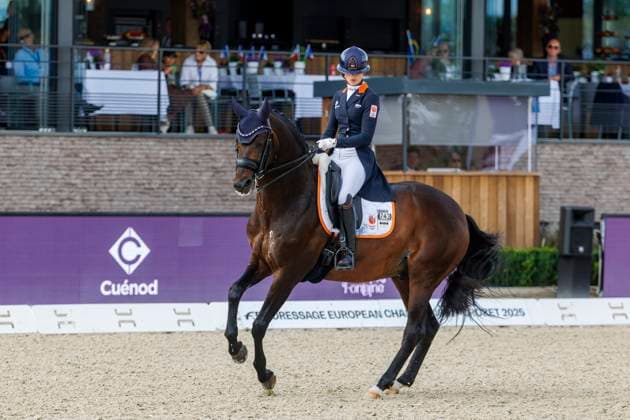 CROZET FRA FEI Dressage European Championship 2025, CROZET FRA FEI Dressage European Championship 2025 VAN LIERE Dinja NED , Hermes Grand Prix de Dressage Team Competition Crozet, Jiva Hill Stables August 28, 2025