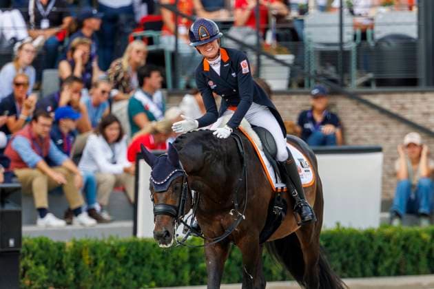 CROZET FRA FEI Dressage European Championship 2025, CROZET FRA FEI Dressage European Championship 2025 VAN LIERE Dinja NED , Hermes Grand Prix de Dressage Team Competition Crozet, Jiva Hill Stables August 28, 2025