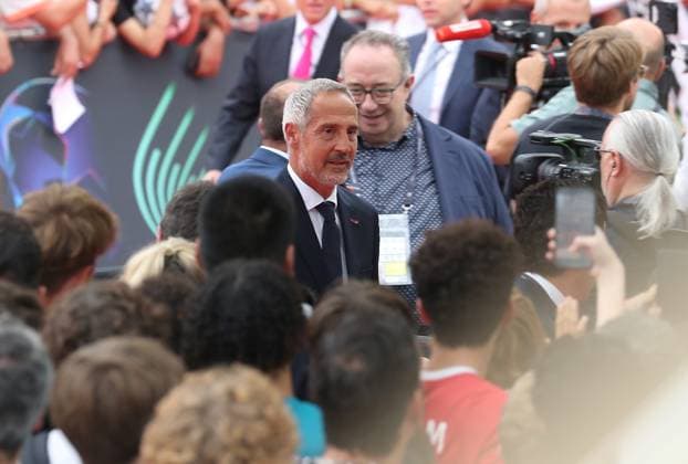 ARRIVEES TIRAGE AU SORT CHAMPIONS LEAGUE PHOTOPQR NICE MATIN Jean François Ottonello ; Monaco ; 28 08 2025 ; Arrivées sur le tapis rouge du tirage au sort de la Champions League 25 26 - Adi Hutter, entraineur AS Monaco Monaco, aug 28th 2025. Champions League draw for 2025 26 - Monaco France  Copyright: xPHOTOPQR NICExMATIN MAXPPPxJeanxFrançoisxOttonellox 20250828NIM7479 20250828NIM7479