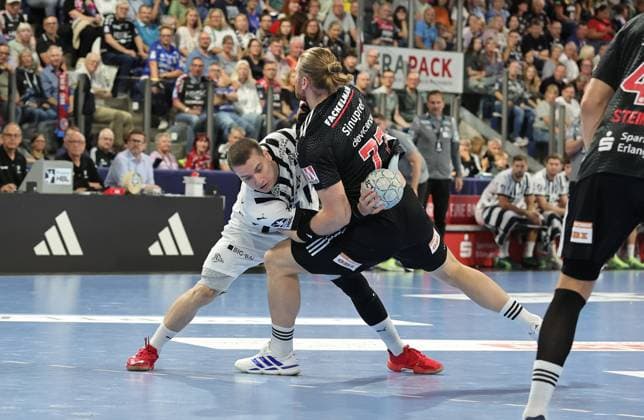 Handball, HBL, HC Erlangen - THW Kiel