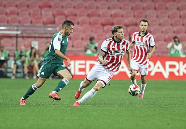 Football, EL-Quali, Samsunspor - Panathinaikos Athens