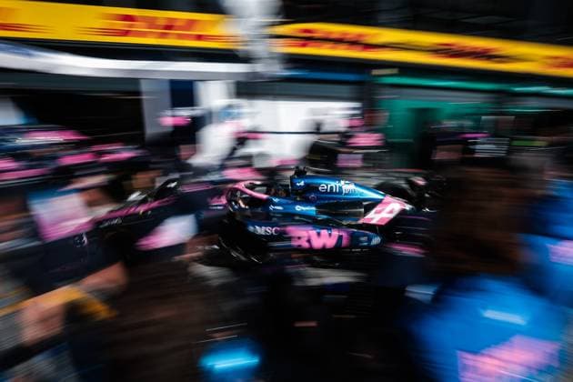BWT Alpine F1 Team during pit stop practice, F1 Grand Prix of the Netherlands at Circuit Zandvoort on August 28, 2025 in Zandvoort, Netherlands Photo by HOCH ZWEI Zandvoort Netherlands