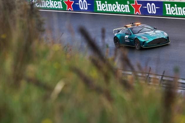 F1 Safety Car, Aston Martin Vantage, F1 Grand Prix of the Netherlands at Circuit Zandvoort on August 28, 2025 in Zandvoort, Netherlands Photo by HOCH ZWEI Zandvoort Netherlands
