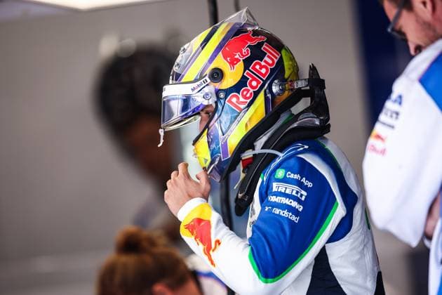 6 Isack Hadjar FRA, Visa Cash App Racing Bulls F1 Team , F1 Grand Prix of the Netherlands at Circuit Zandvoort on August 28, 2025 in Zandvoort, Netherlands Photo by HOCH ZWEI Zandvoort Netherlands