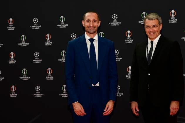 FOOTBALL : UEFA Champions League 2025 2026 draw - 28 08 2025 - Monaco Giorgio Chiellini - UEFA Champions League 2025 2026 draw on August 28, 2025 at the Grimaldi Forum in Monaco. MonacoMonaco  Copyright: xWilliamxCannarellax