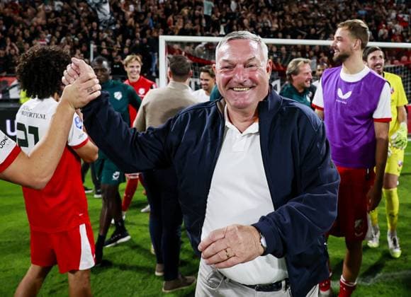 UTRECHT - FC Utrecht coach Ron Jans after the play-off round, UEFA Conference League match between FC Utrecht and HSK Zrinjski at the Galgenwaard Stadium on August 28, 2025, in Utrecht, Netherlands. ANP ROBIN VAN LONKHUIJSEN UEFA Europa League 2025 26 Third Qualifying Round 2025 26 xVIxANPxSportx xxANPxIVx 534360145 originalFilename: 534360145.jpg