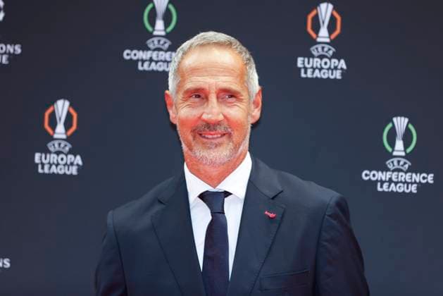 Monaco, Monte Carlo August 28, 2025 UEFA MENS CLUB COMPETITION - UEFA Europa League and UEFA Conference League draws with AS Monaco Heach Coach, Austrian Adolf Huetter UEFA MENS CLUB COMPETITION - SEASON KICK OFF 2025 26
