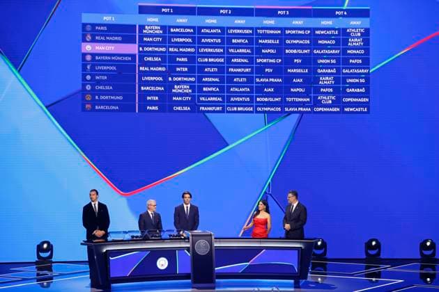 Monaco, Monte Carlo August 28, 2025 UEFA MENS CLUB COMPETITION - UEFA Europa League and UEFA Conference League draws with general Atmosphere in the Grimaldi Forum UEFA MENS CLUB COMPETITION - SEASON KICK OFF 2025 26