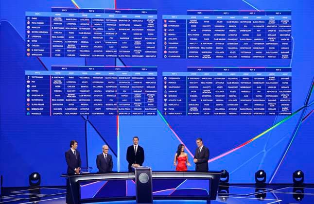 Monaco, Monte Carlo August 28, 2025 UEFA MENS CLUB COMPETITION - UEFA Europa League and UEFA Conference League draws with general Atmosphere in the Grimaldi Forum UEFA MENS CLUB COMPETITION - SEASON KICK OFF 2025 26
