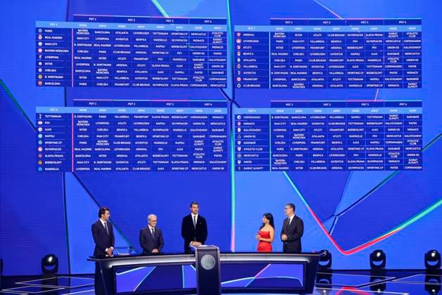 Monaco, Monte Carlo August 28, 2025 UEFA MENS CLUB COMPETITION - UEFA Europa League and UEFA Conference League draws with general Atmosphere in the Grimaldi Forum UEFA MENS CLUB COMPETITION - SEASON KICK OFF 2025 26