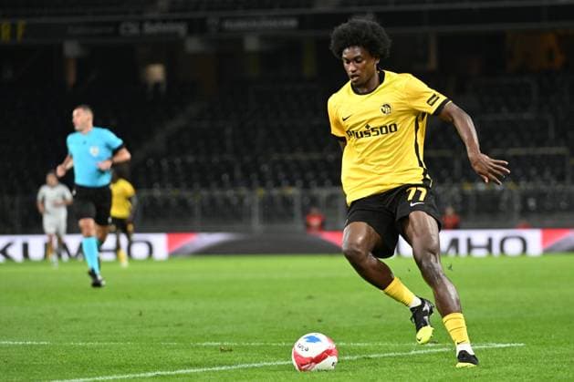 28 08 2025, Bern, Wankdorf, Uefa Europa League, Playoffs, BSC Young Boys Slovan Bratislava, 77 Joel Monteiro Young Boys Bern Wankdorf Bern Switzerland Copyright: xJustPictures.ch ManuelxWinterbergerx jp-de-MaWi-MWI_1342
