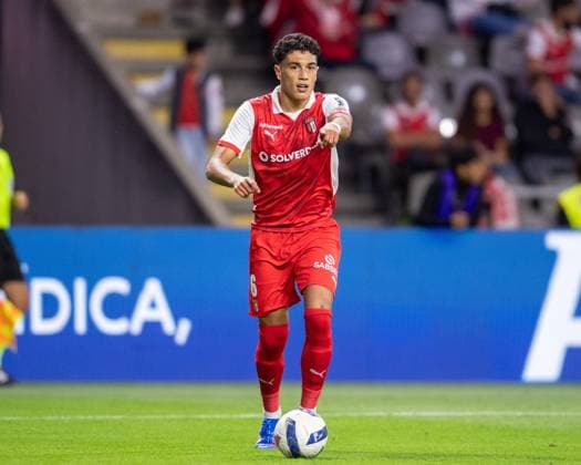 August 28, 2025, Braga, Braga, Portugal: VITOR CARVALHO from SC Braga seen on action during the UEFA Europe League 2025 26 playoff match between SC Braga and Lincoln Red Imps at Estadio Municipal de Braga on August 28, 2025 in Braga, Portugal. Braga Portugal - ZUMAl192 20250828_zsp_l192_027 Copyright: xMiguelxLemosx