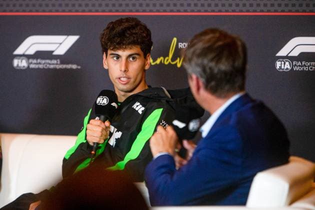 August 28, 2025, Zandvoort, Rieti, Nederlands: Gabriel Bortoleto (BRA) Stake F1 Team Sauber during Formula 1 Heineken Dutch Grand Prix 2025, Zandvoort, The Nederlands, from Aug 28th to 31th - Round 15 of 24 of 2025 F1 World Championship, WM, Weltmeisterschaft Zandvoort Nederlands - ZUMAm217 20250828_zsp_m217_024 Copyright: xAlessioxDexMarcox