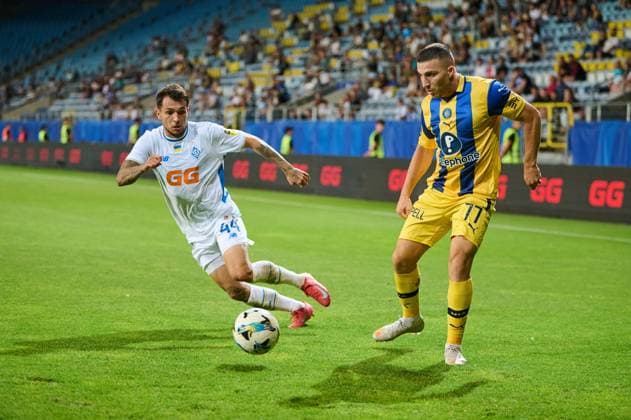 2025.08.28 Lublin Pilka nozna eliminacje Ligi Europy UEFA sezon 2025 2026 Dinamo Kijow - Maccabi Tel-Aviv N z Vladyslav Dubinchak Sagiv Jehezkel Foto Ireneusz Wnuk PressFocus 2025.08.28 Lublin Football UEFA Europa League season 2025 2026 Dinamo Kyiv - Maccabi Tel-Aviv Vladyslav Dubinchak Sagiv Jehezkel Credit: Ireneusz Wnuk PressFocus NEWSPIX.PL --- newspix.pl POLAND OUT! 